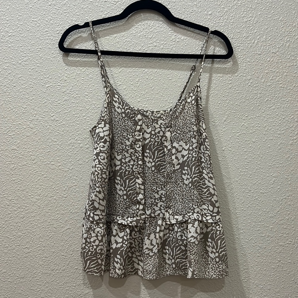 Cheetah neutral tank top